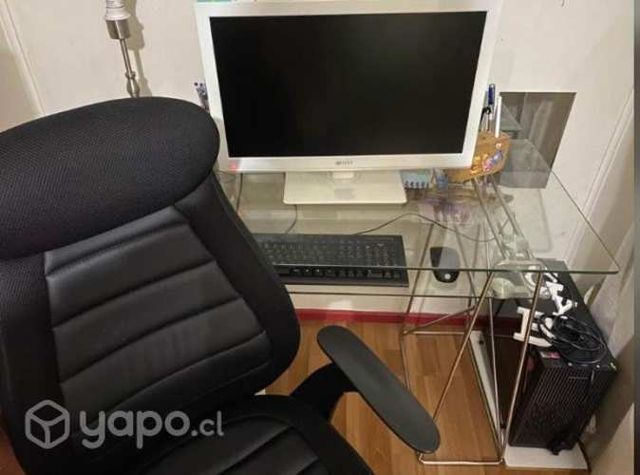 Computador Gamer+monitor+escritorio+Silla escritor
