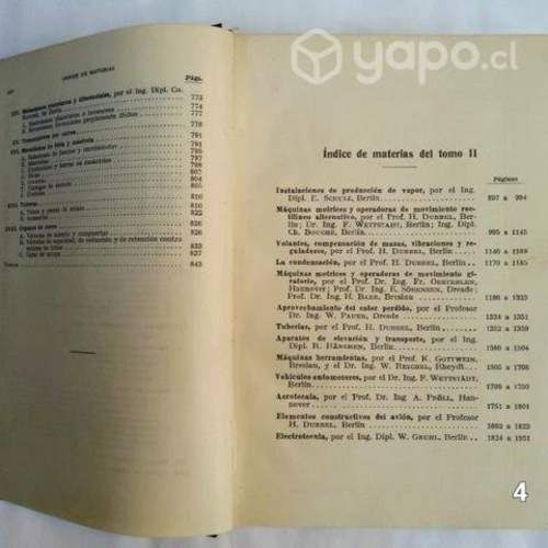 Manual del constructor de máquinas, 2 tomos