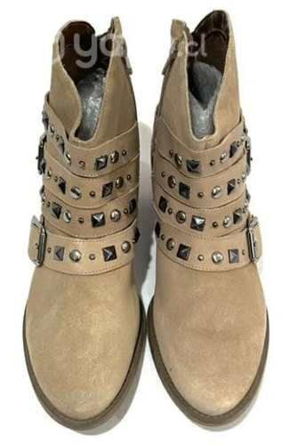 Botín Texanos 100% Cuero Reno Marca Ramarim N*38