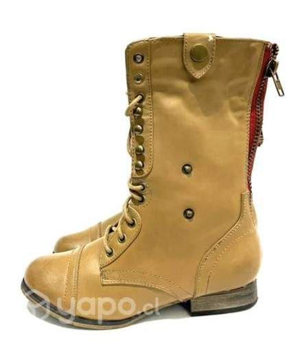 Botín 100% Cuero 3 Posiciones Marca Chalada N*35