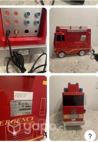 LCD Televisión de Bombero 9.6 para niños (4 en 1)