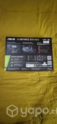Tarjeta video asus geforce gtx 1650 4gb impecable