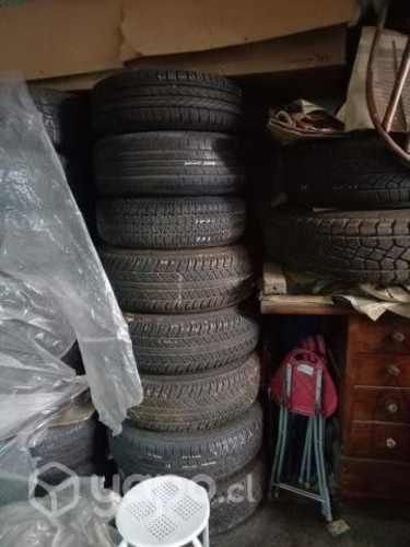 4 llantas con o sin neumáticos dunlop 245-70-16