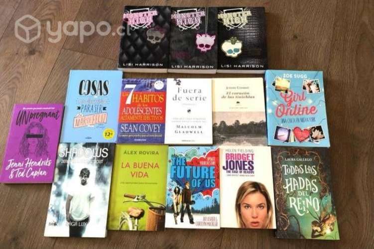 Variedad de libros a la venta