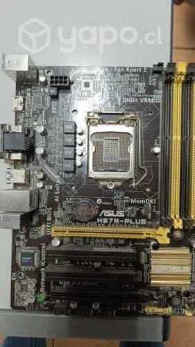 Placa madre y prosesador