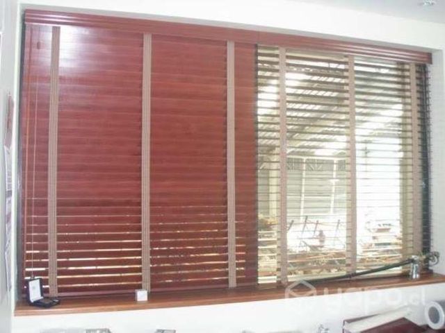 Persiana Madera y Aluminio
