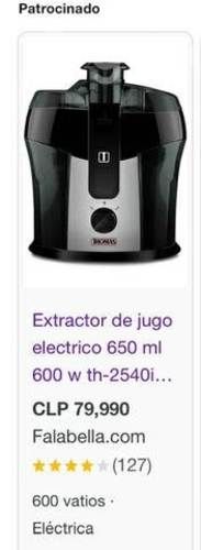 Extractor de jugo thomas