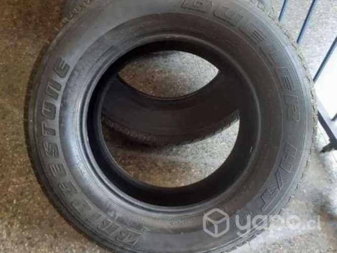 4 neumáticos impecables bridgestones 245-70-17