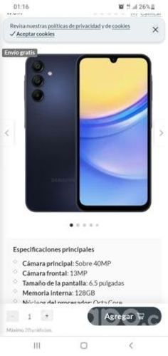 Samsung a15 5g nuevo