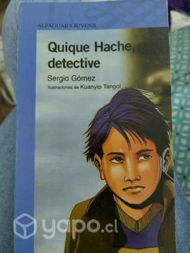 Libro Quique Hache detective