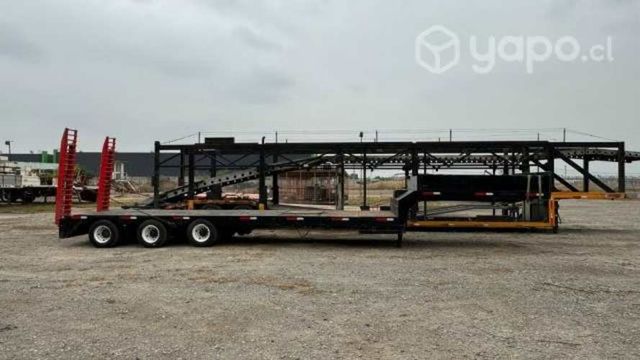 Semirremolque cama baja rampla carro