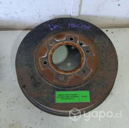 Tambor Freno Trasero Izquierdo (MBC135) BT50 2019