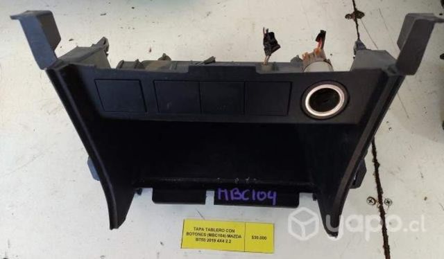Tapa Tablero Con Botones (MBC104) Mazda BT50 2019