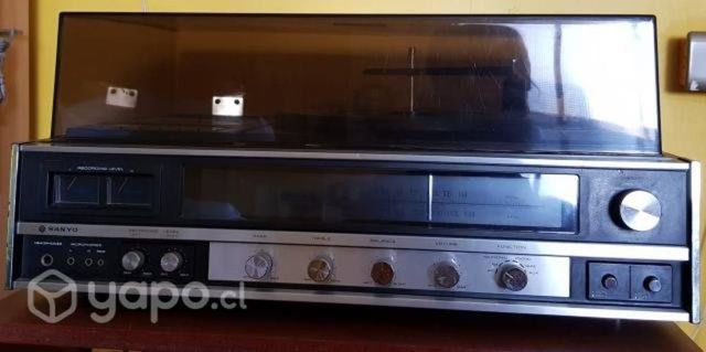 Radio Tocadisco y Cassette - SANYO