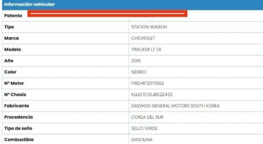 Vendo CHEVROLET TRACKER 2018