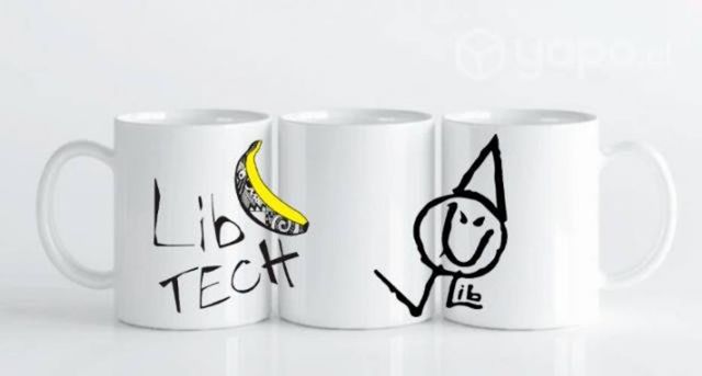 Tazon con diseño de Libtech