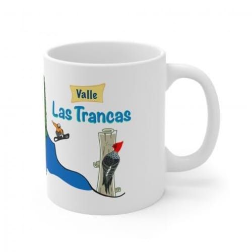 Tazon con diseño Valle las Trancas, Termas de Chil