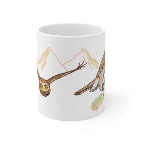 Tazon con diseño de Chuncho