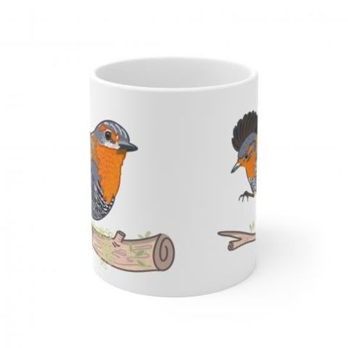 Tazon con diseño de Chucao