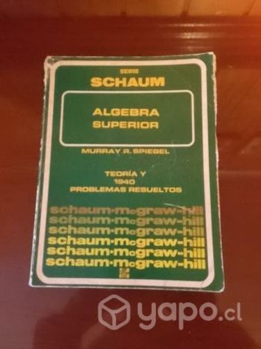 Libro de matematicas schaum algebra superior