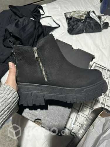 Botines cuero bamispies