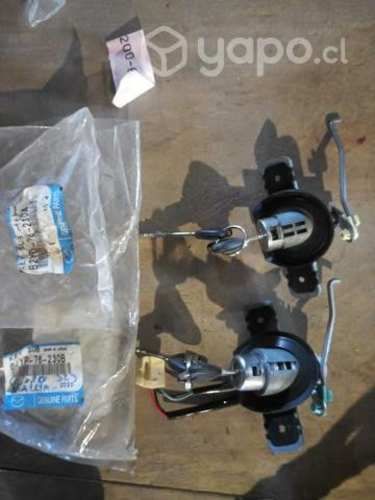 Mazda 323 chapa llave maleta original envio reg