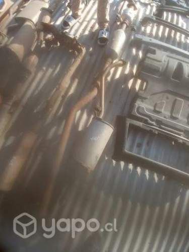 Nissan versa 2018 linea de escape completa envio