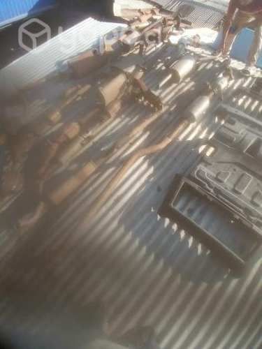 Mazda 6 2015 linea de escape silenciador catalitic