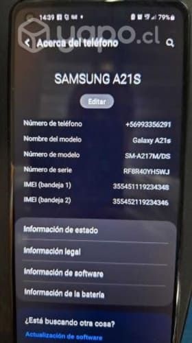 Samsung a21s