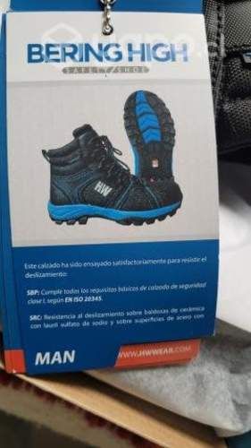 Calzado HARD WORK DE SEGURIDAD