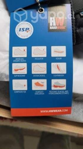 Calzado HARD WORK DE SEGURIDAD