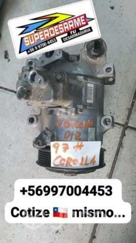 Compresor aire acondicionado Toyota Corolla