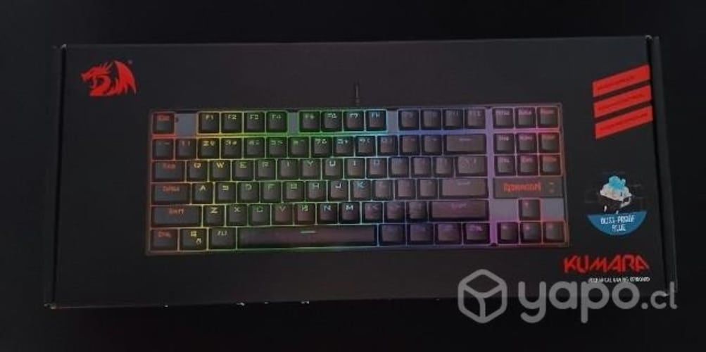 Teclado mecánico RedDragon Kumara K552 RGB