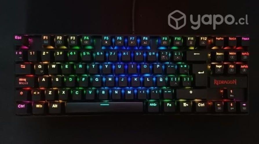 Teclado mecánico RedDragon Kumara K552 RGB