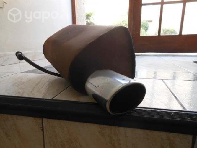 Silenciador + Cola de Escape Cromada Usado