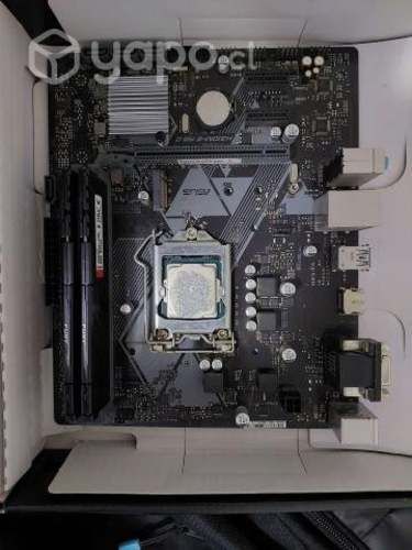 Placa Madre + Procesador + 2 Memorias Ram
