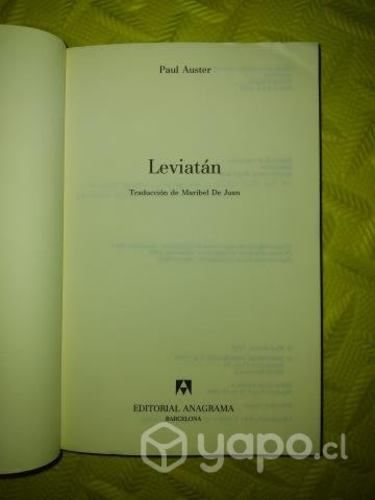 Leviatán - Paul Auster