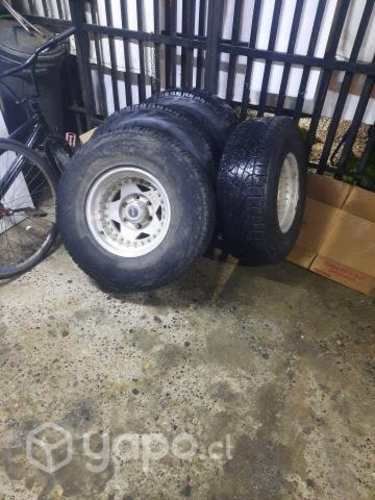 Llantas con neumático