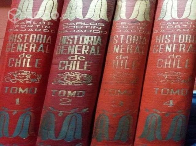 Historia de Chile. 4 Tomos, Carlos Fortin