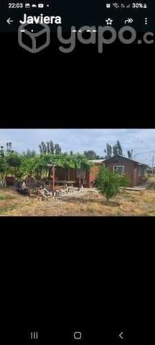 Parcela con casa y galpon