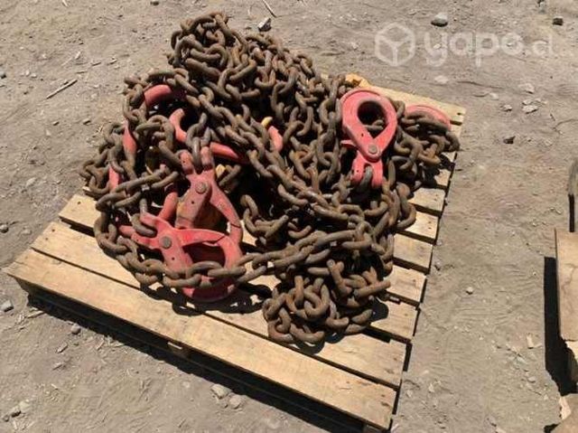 Cadenas de levante muy buen estado
