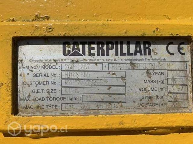 Caterpillar 365 disponemos de Cucharón