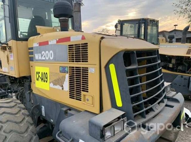 Cargador frontal WA200 komatsu motor diésel