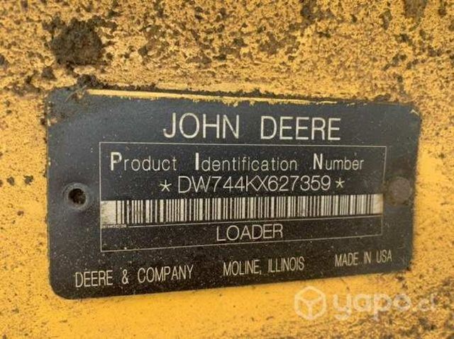 Transmisión completa cargador Jhon Deere