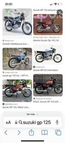 Suzuki GP 125 dos tiempos