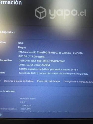 Dell Vostro 3420 i5 1135g7 11th