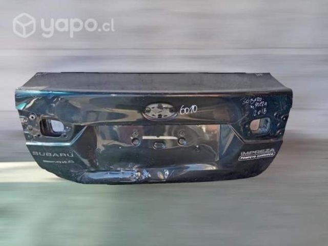 Maleta subaru impreza 2018