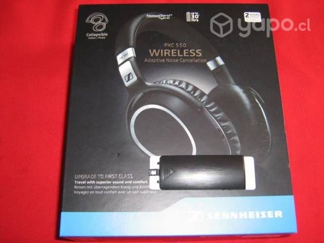 Audifonos sennheiser wireless pxc 550