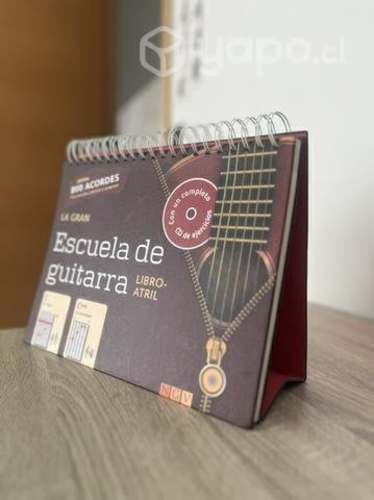 Libro-atril Escuela de guitarra