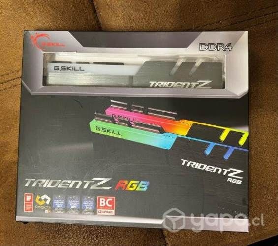 G Skill Trident z RGB 2x8 Gb 3200mhz DDR4 Memoria